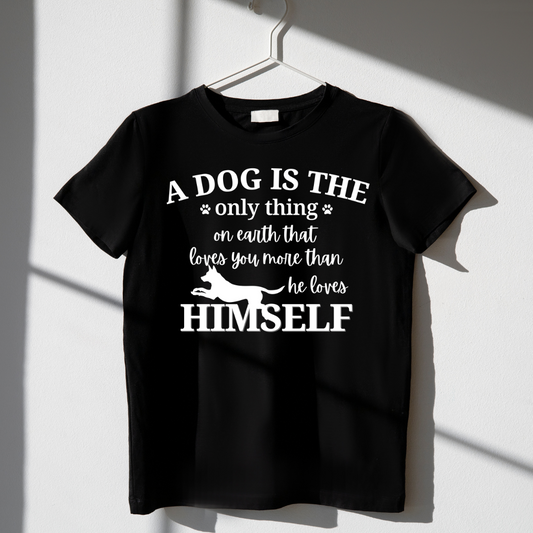 DOG IS THE ONLY THING BLACK