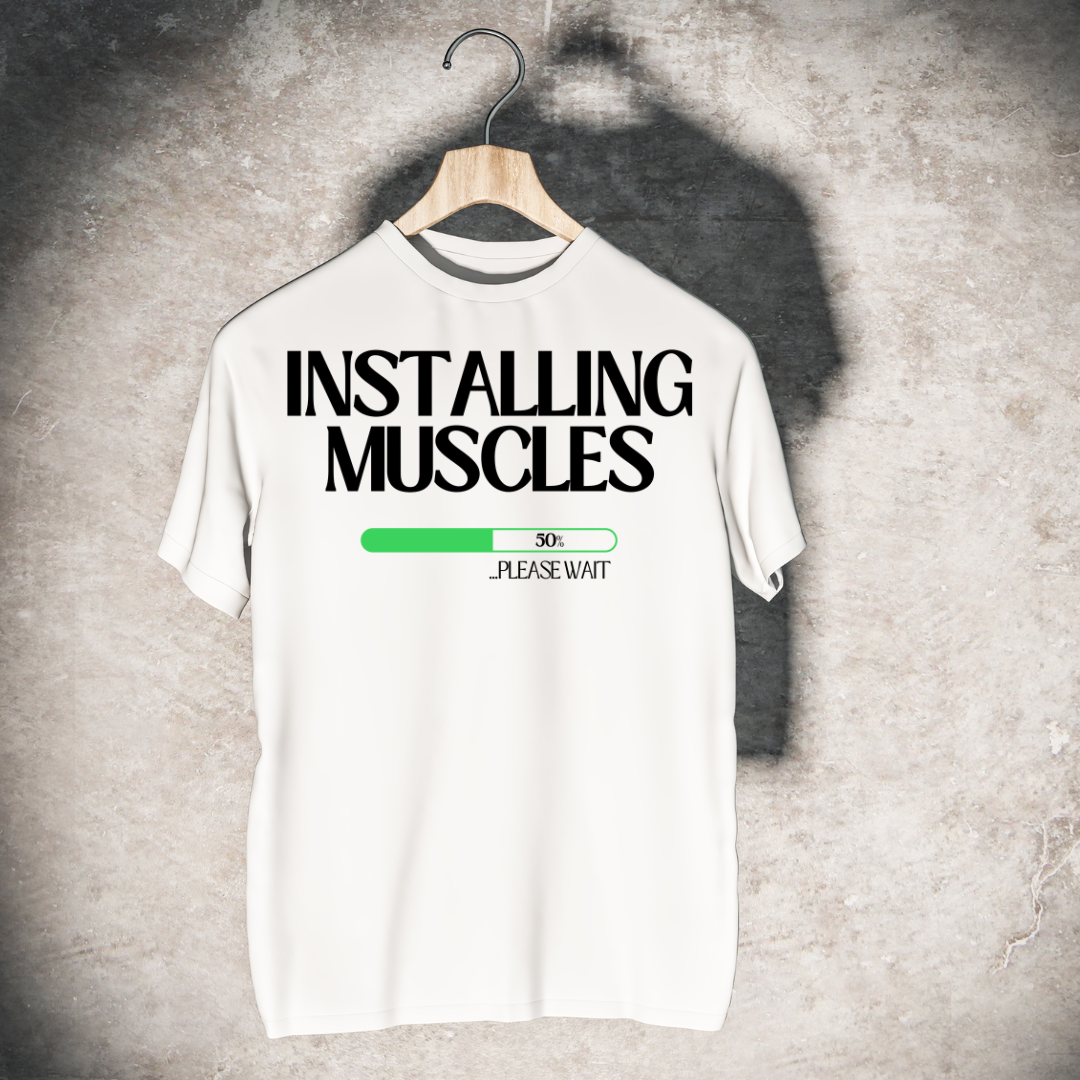 INSTALLING MUSCLES WHITE