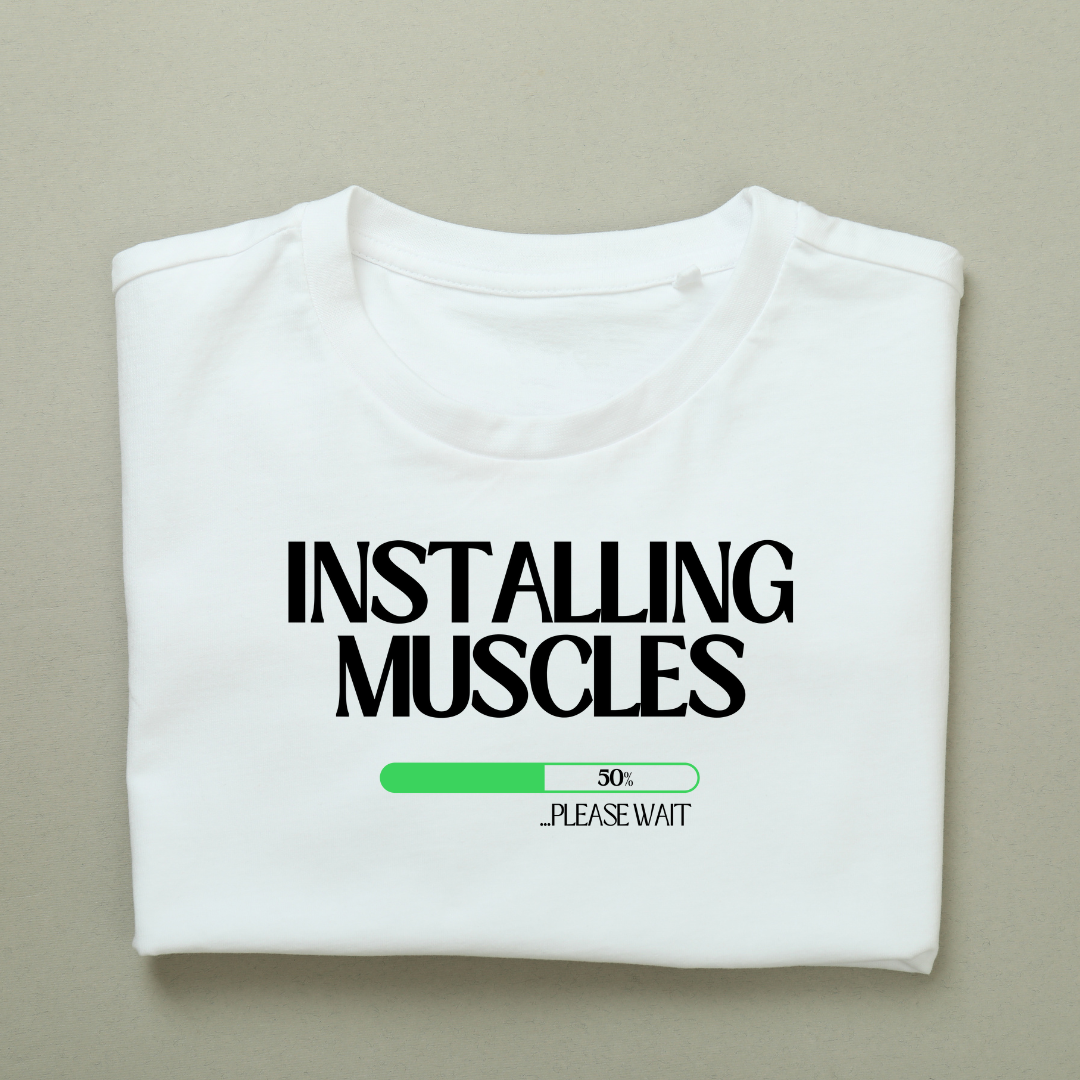 INSTALLING MUSCLES WHITE